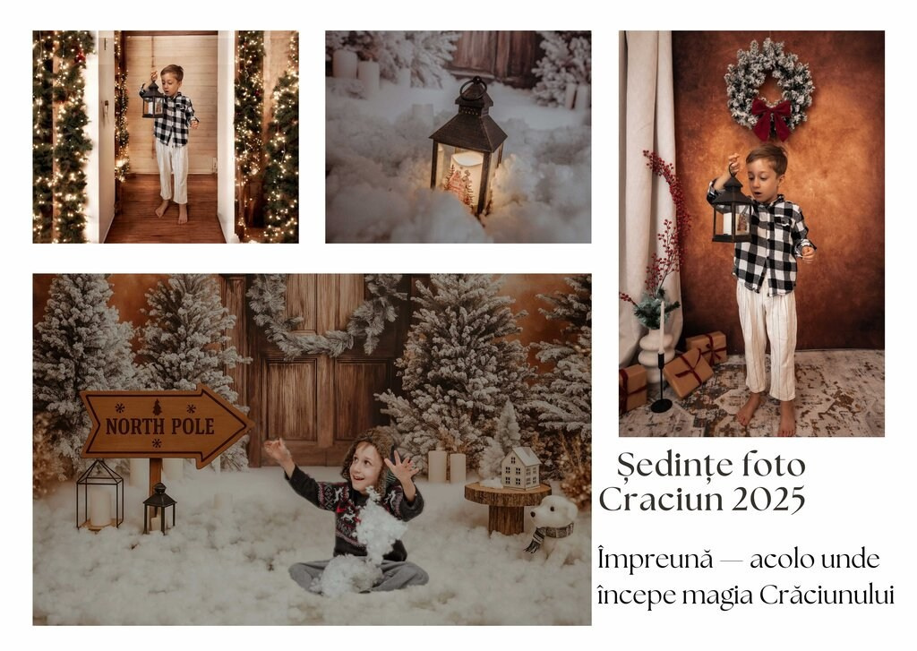 🎄 SEDINTE FOTO DE CRACIUN 2025. Emotions Photo Art