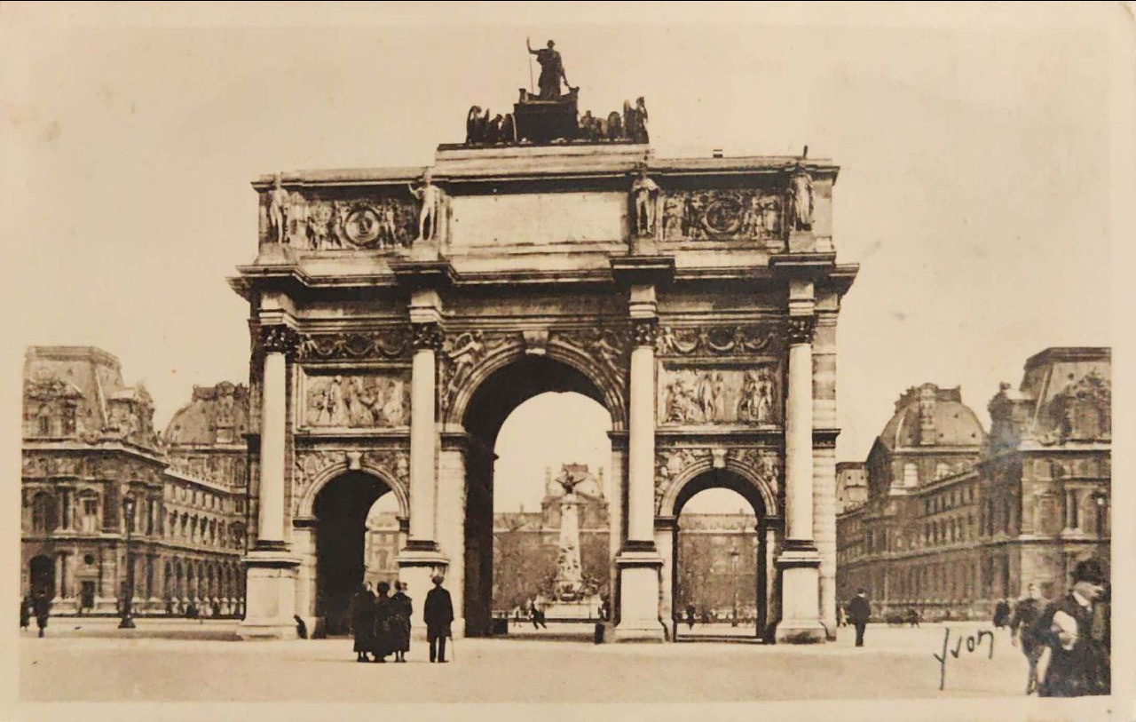 Старинная открытка: Виктор Гюго с внуками. Фотограф, коллекционер винтажных открыток и создатель историй на пересечении прошлого и личного. Ирина Дайнакова