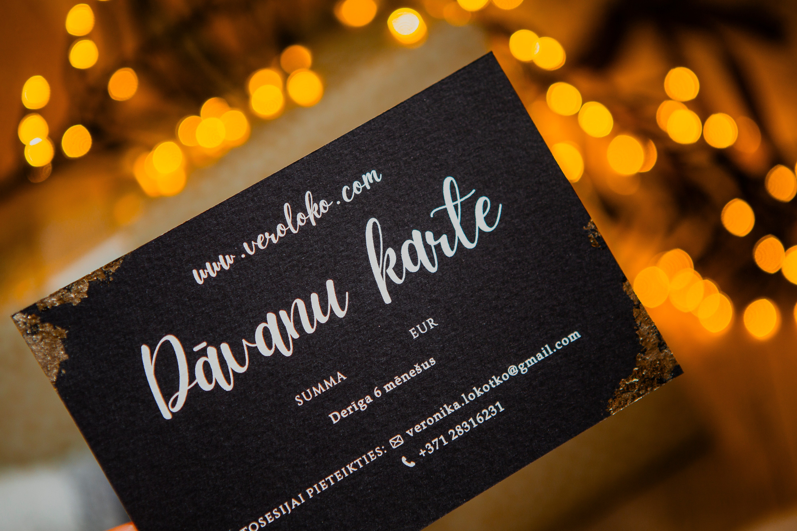 Dāvanu karte uz fotosesiju. Populārākā kāzu, bērnu un ģimeņu fotogrāfe Latgalē Veronika Lokotko