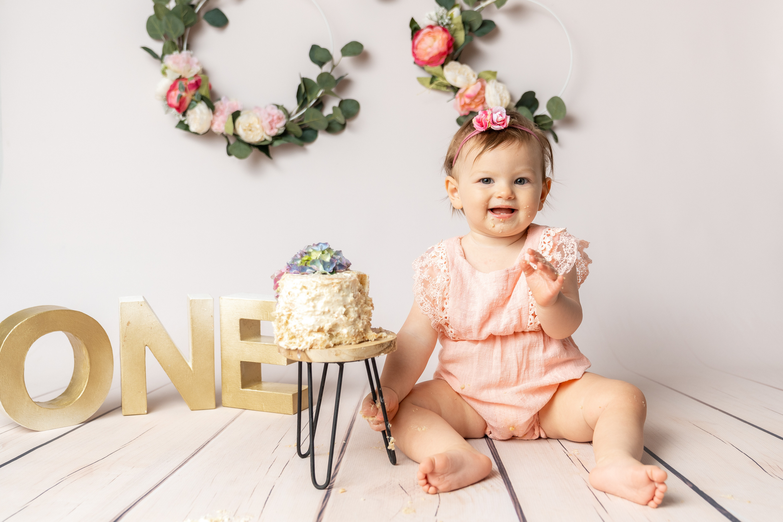 Cake Smash oder 1 Jahre Fotoshooting. Fotoshooting Hannover Region, Bremen, Hamburg Fotograf - Natalia Mruck