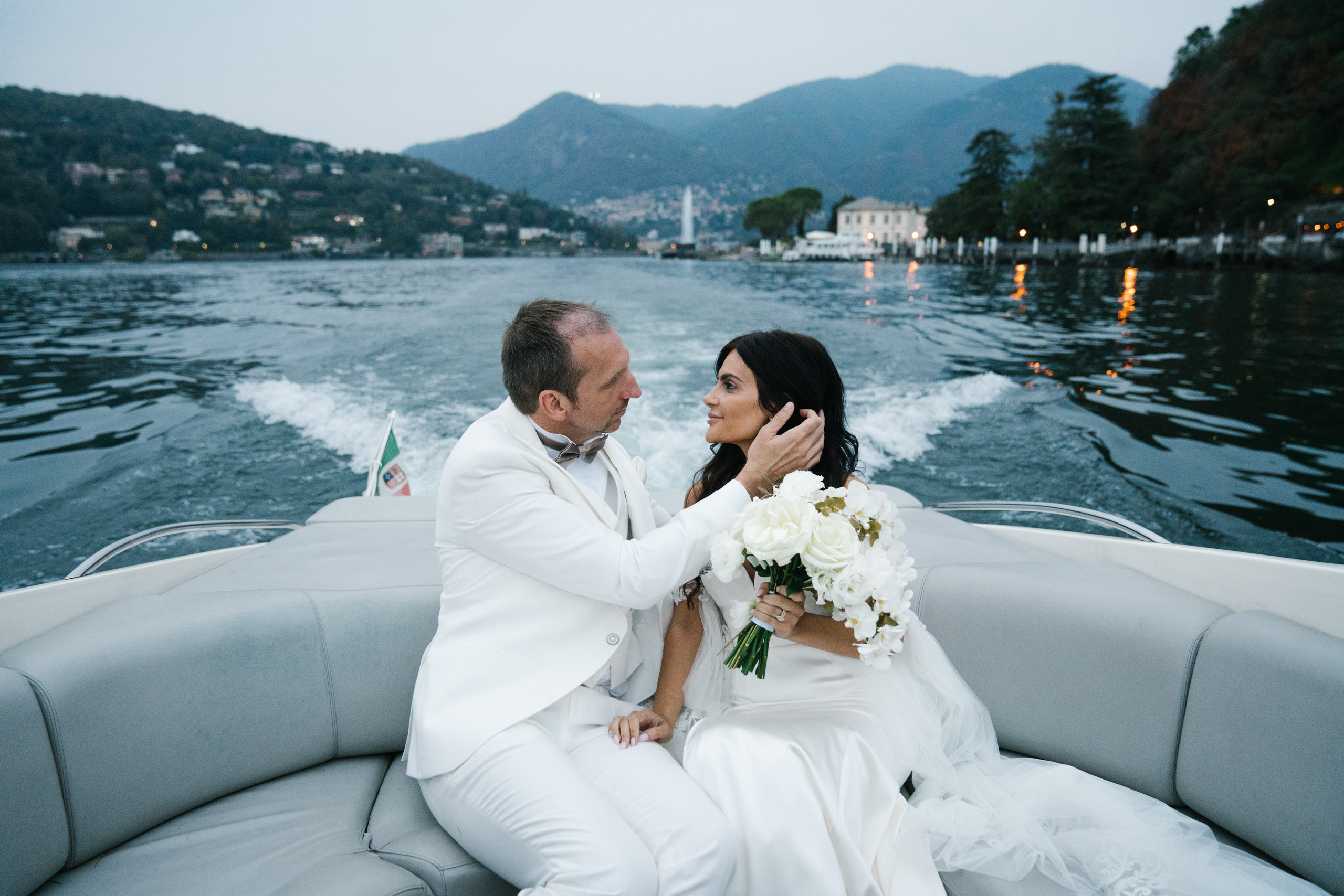 Wedding on the Lake Como. Inna Zaytseva Photography | Photographer in Munich | Content Creation