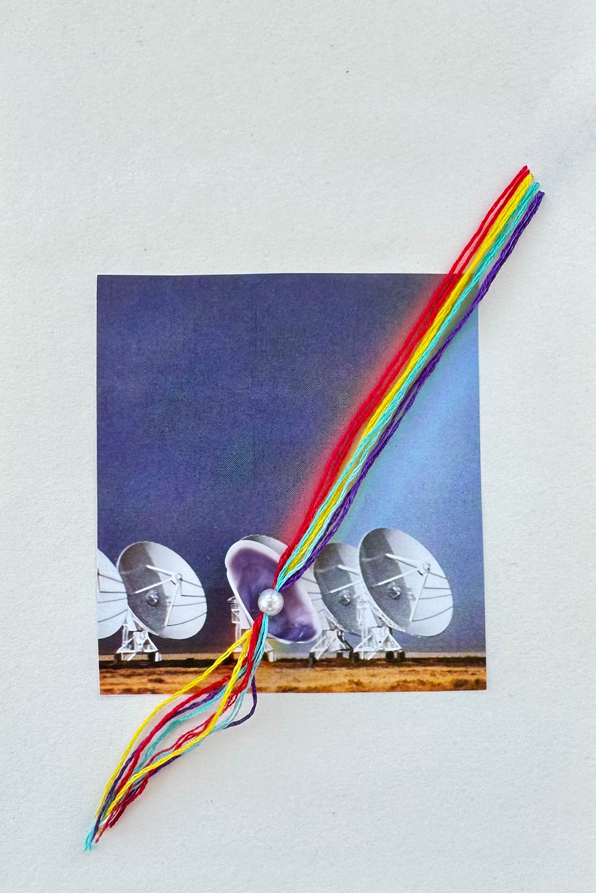 Mixed media. Natalia Naletova — artist and researcher working with textile, collage & memory