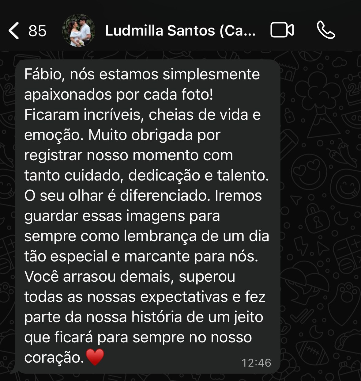 Depoimentos. Reference Visuals