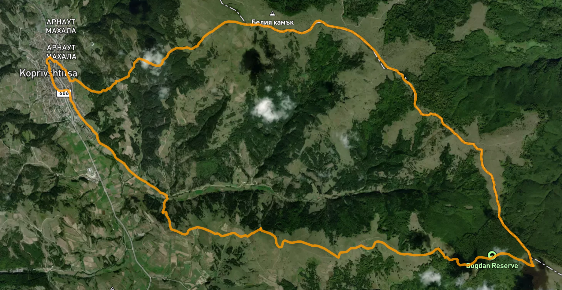 Трасета. Първа Пушка Trail