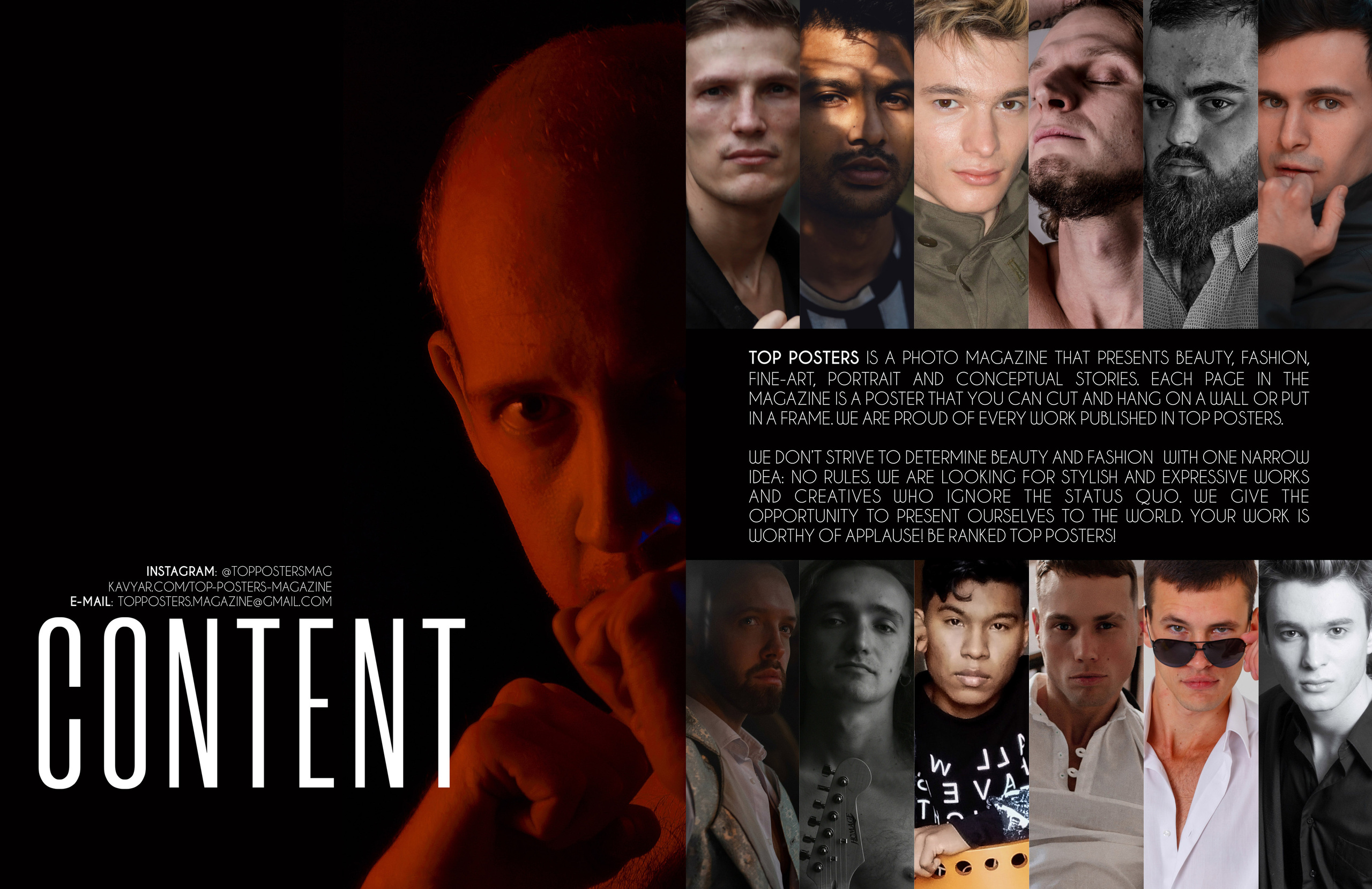 TOP POSTERS MAGAZINE — June, Man Style (Vol 1160). Профессиональный Фотограф Халемонец Андрей в Кривой Рог Днепр Украина