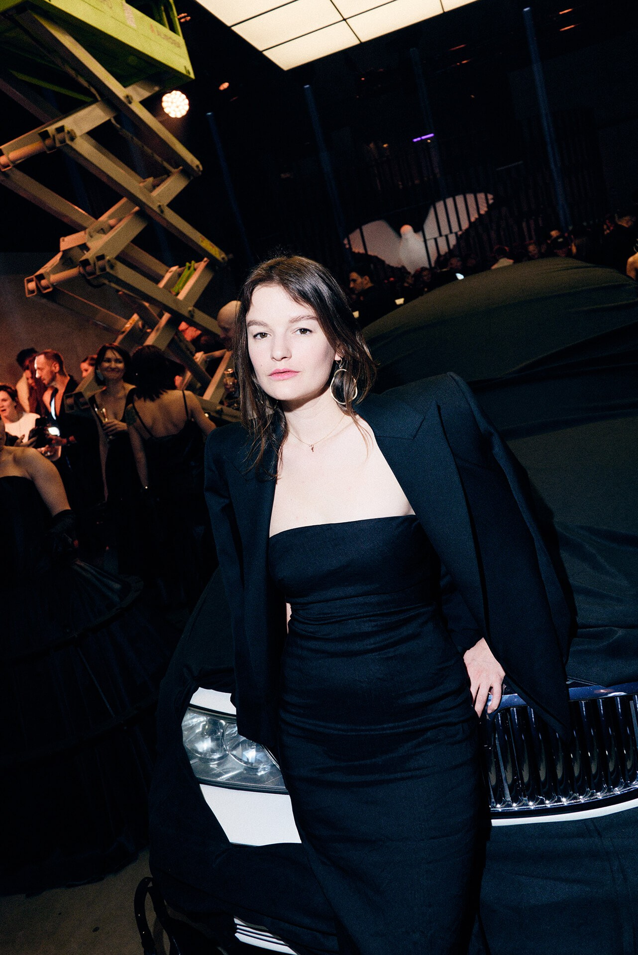 Wedding photographer Inna Zaytseva in a black dress