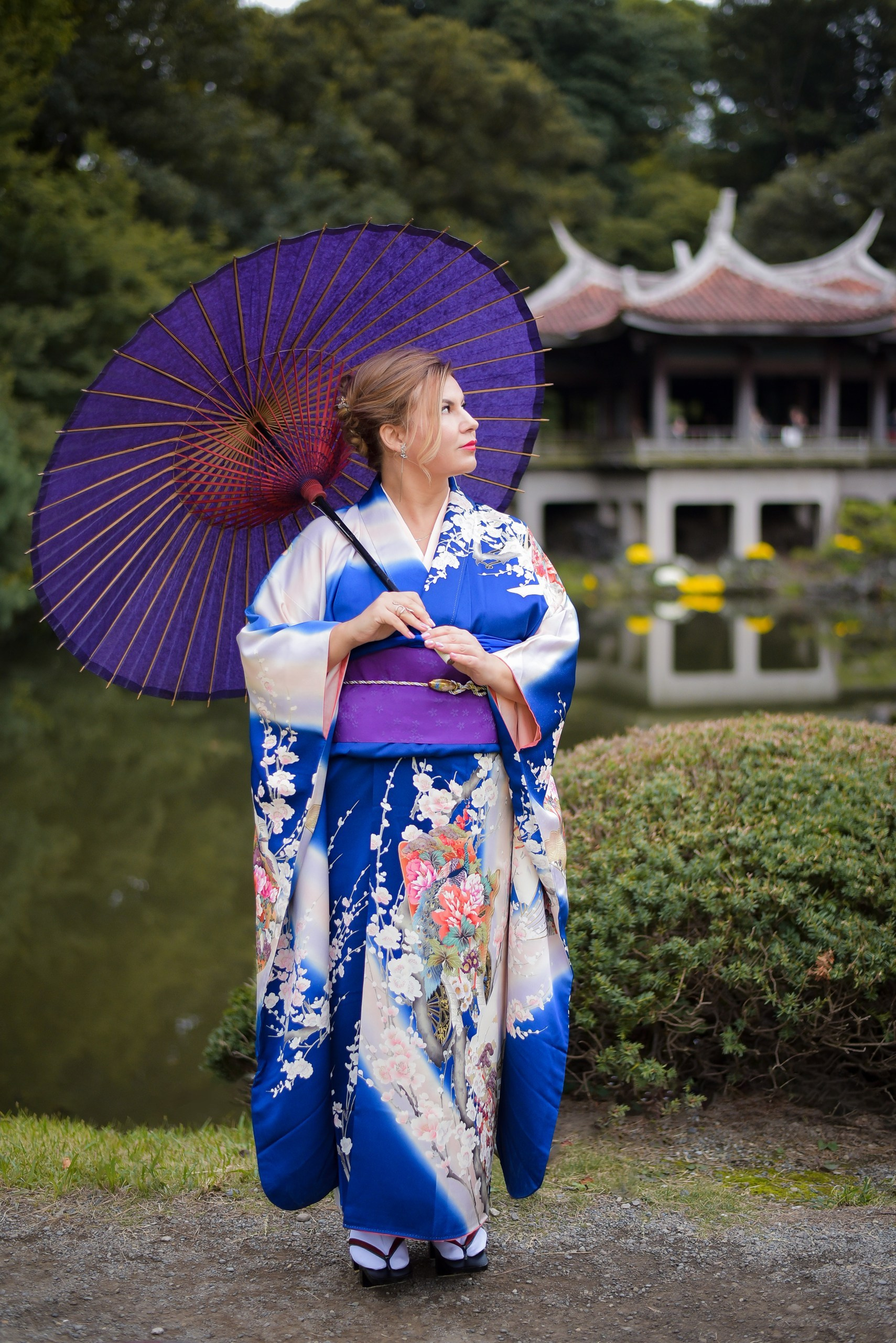 Rental kimono. Photographer in Tokyo, Japan