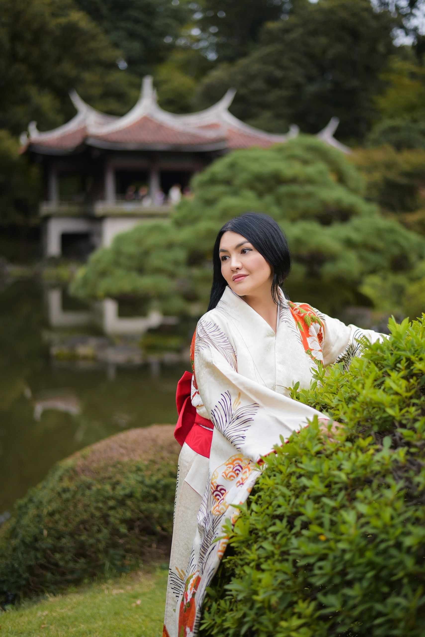 Rental kimono. Photographer in Tokyo, Japan