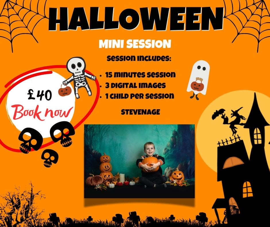 *** Halloween ***. Stevenage, Hertfordshire family and newborn photographer