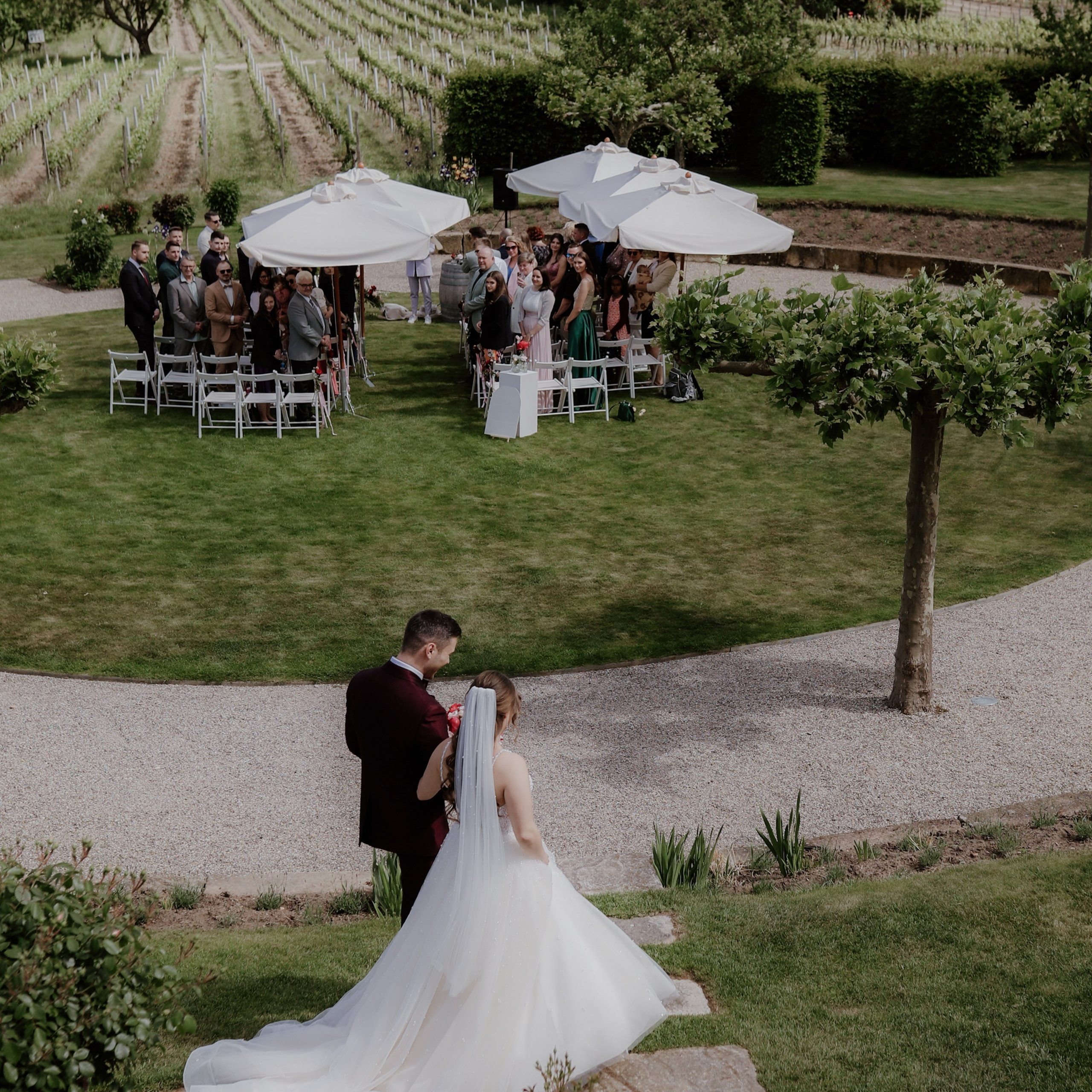 Hochzeitsfotograf in der Pfalz - freie Trauung im Nette Landhaus