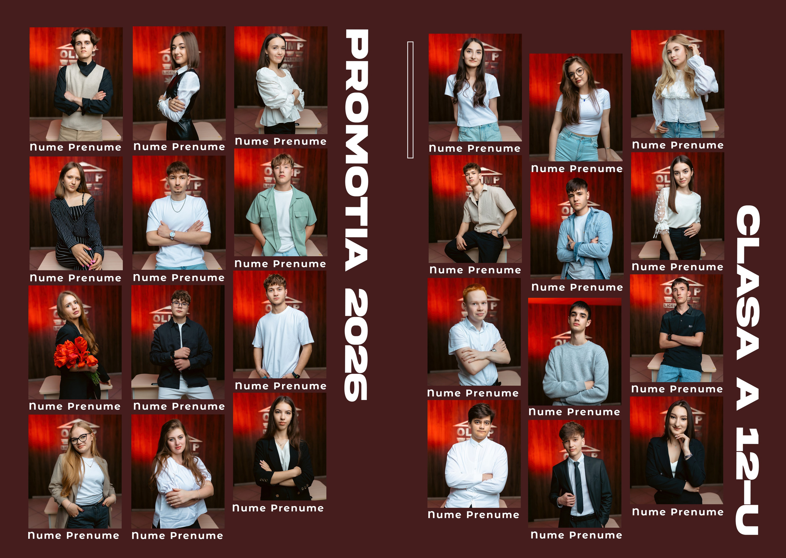 Albume foto personalizate pentru elevi & absolvenţi – Estudent