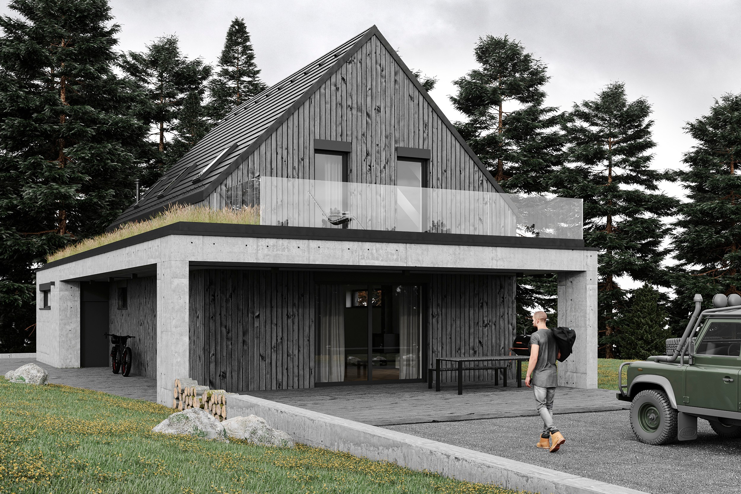 Výběr ideálního pozemku pro stavbu domu: rovina vs. svah. Filipenka architects