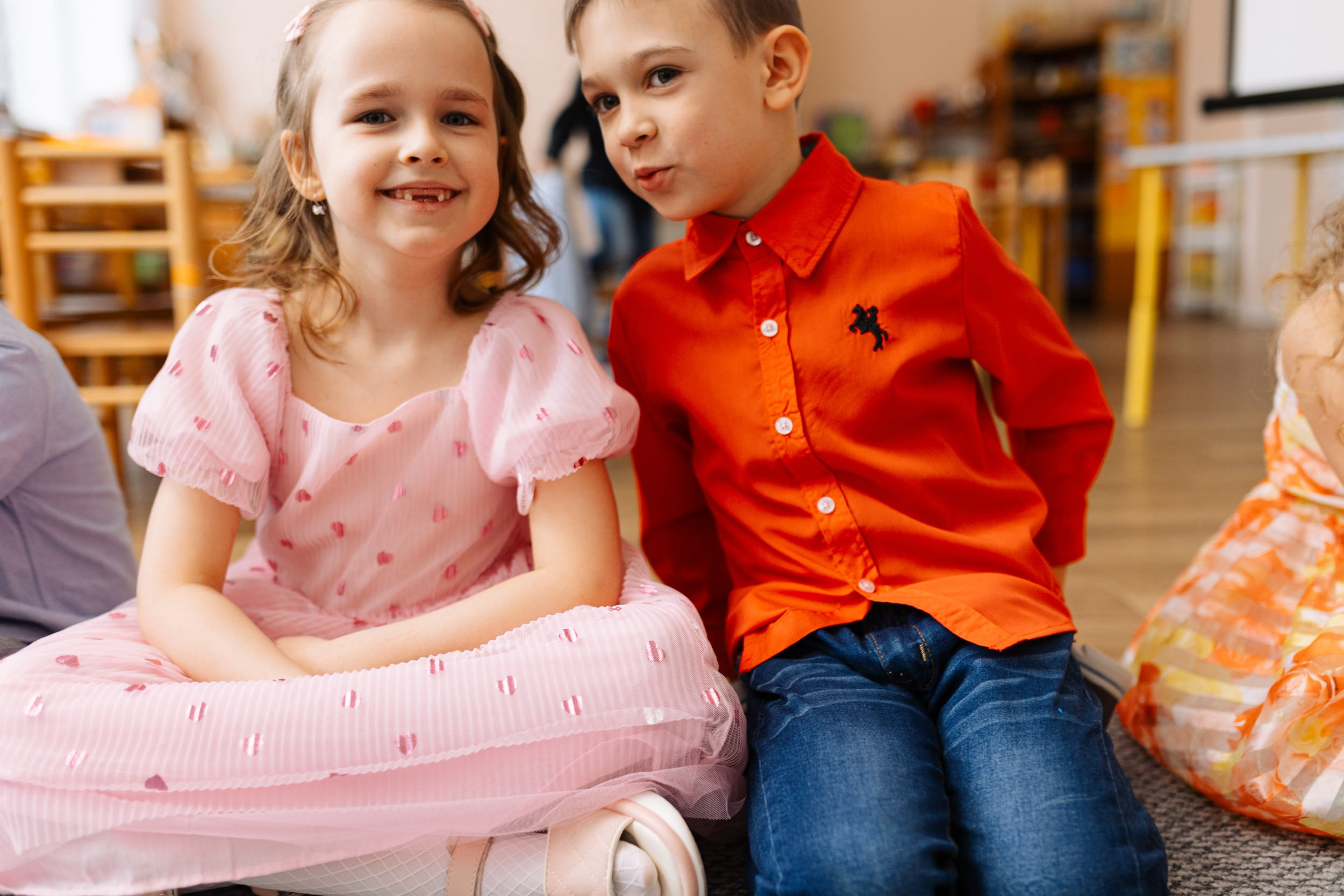 Bērnudārza grupas fotosesija