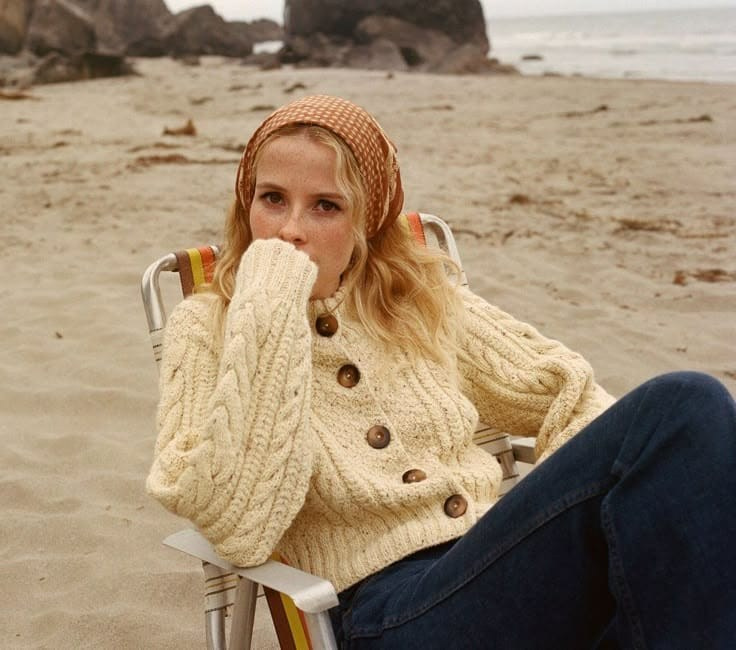 Why do knitted clothes look good in a beach photoshoot?. Los Angeles Photographer — Venice Beach, Santa Monica, Malibu
