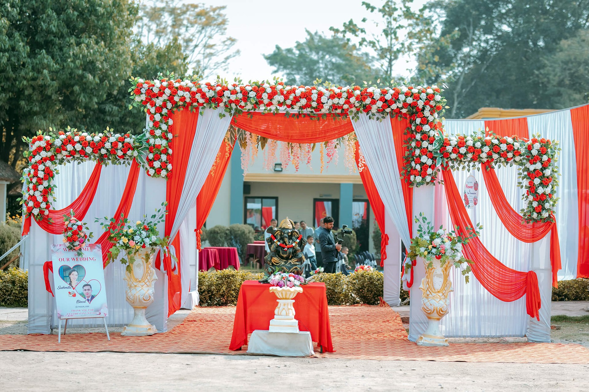 Siddhartha Cottage Butwal - Wedding Entrance View