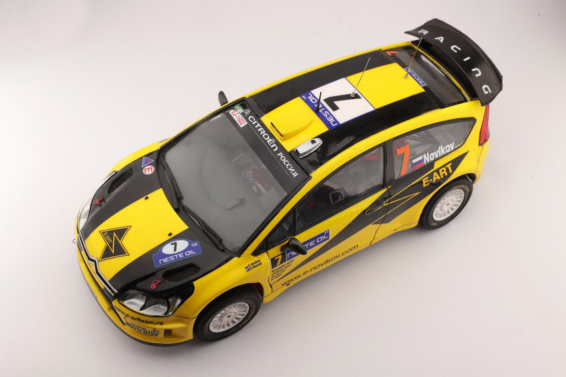 Citroën C4 WRC S.Ogier Rallye d'Australie 2009 1/43 Norev Neuf Boite Vitrine