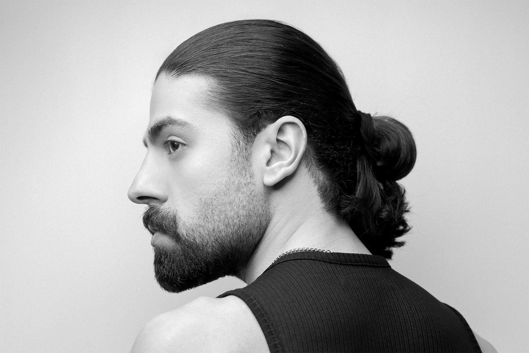 Mehran Hadad portrait photographer black and white professional profile photo