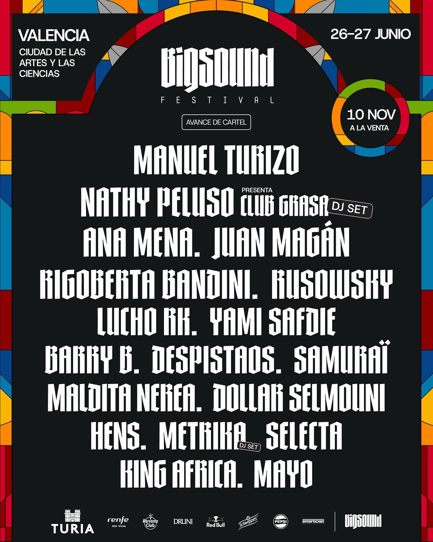 BIGSOUND Festival в Валенсии — крупный европейский фестиваль урбан-музыки: reggaeton, trap, hip-hop | FOTKAI