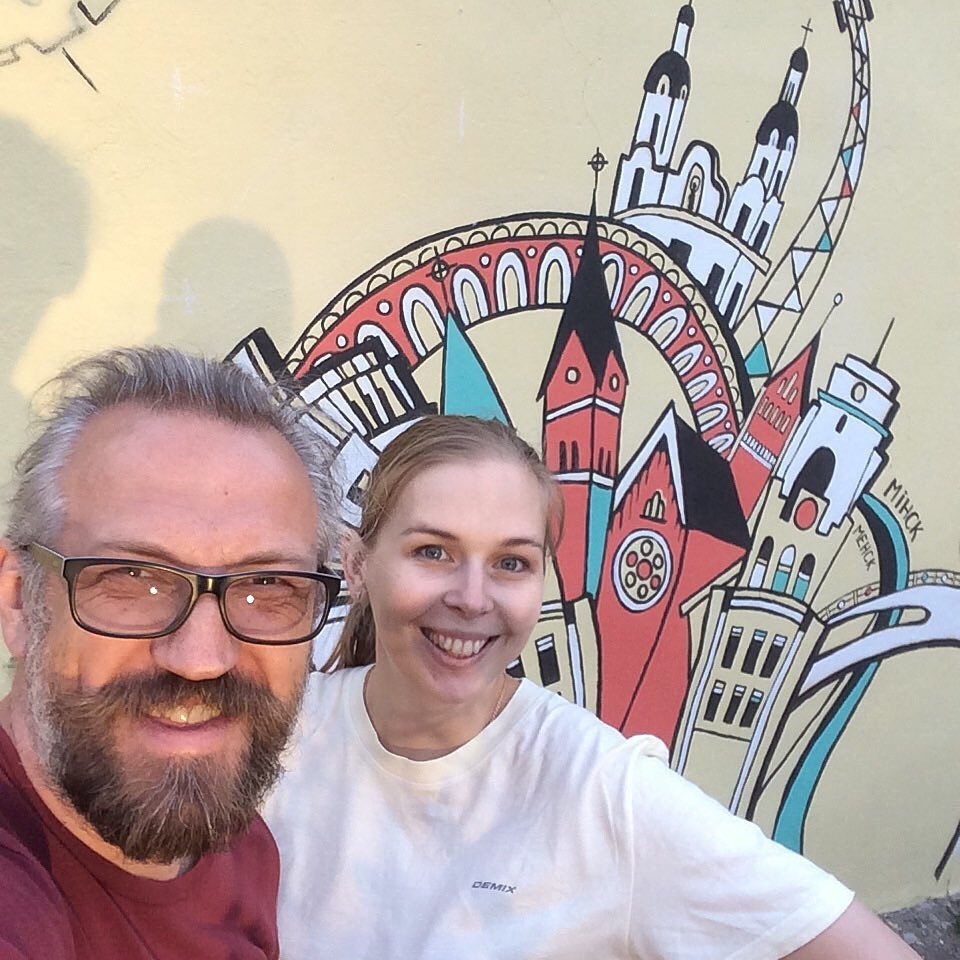 Интервью с Euroradio: о том как я создавала мурал в центре Минска