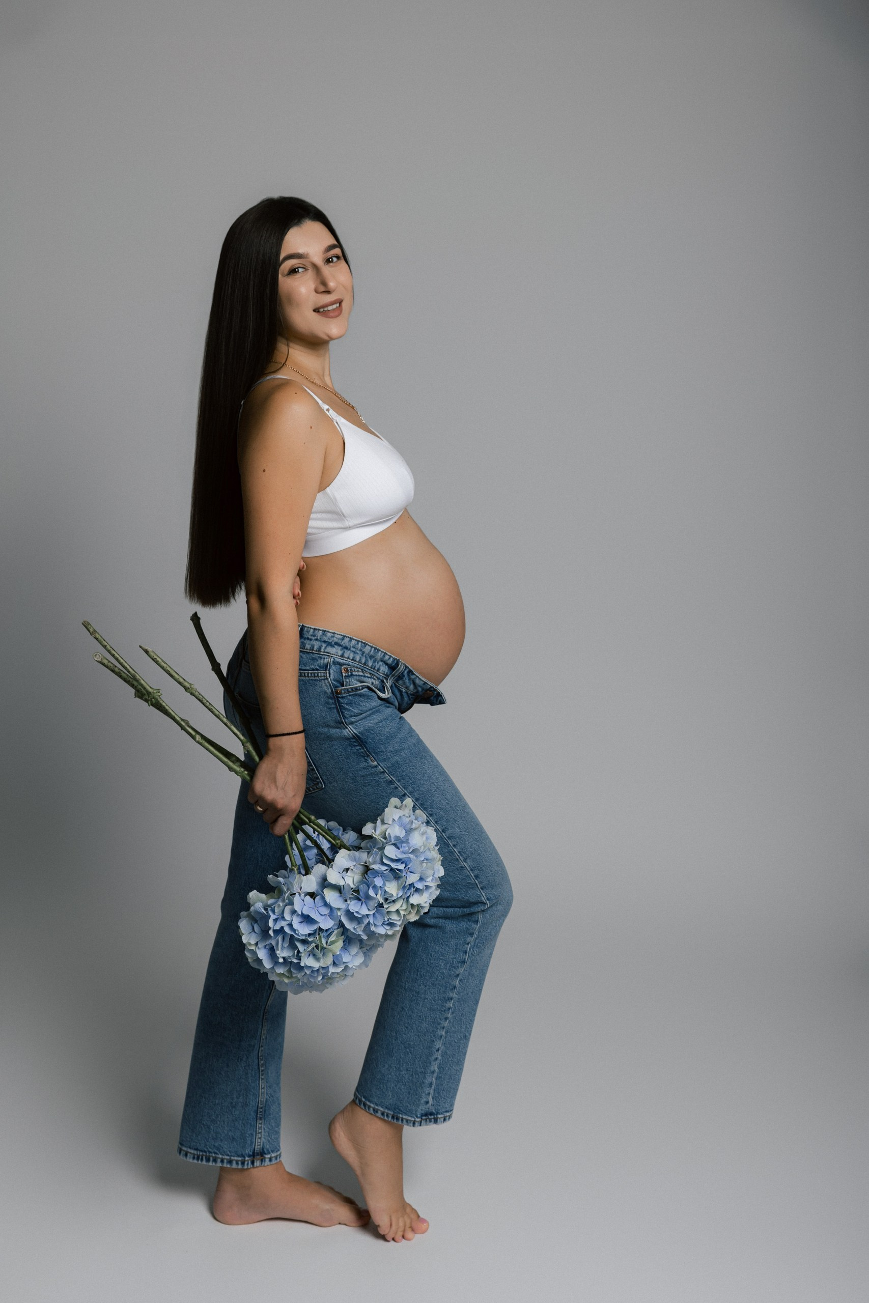 Těhotenské focení. Rodinná, těhotenská, newborn fotografka v Písku Oxana Telupilova