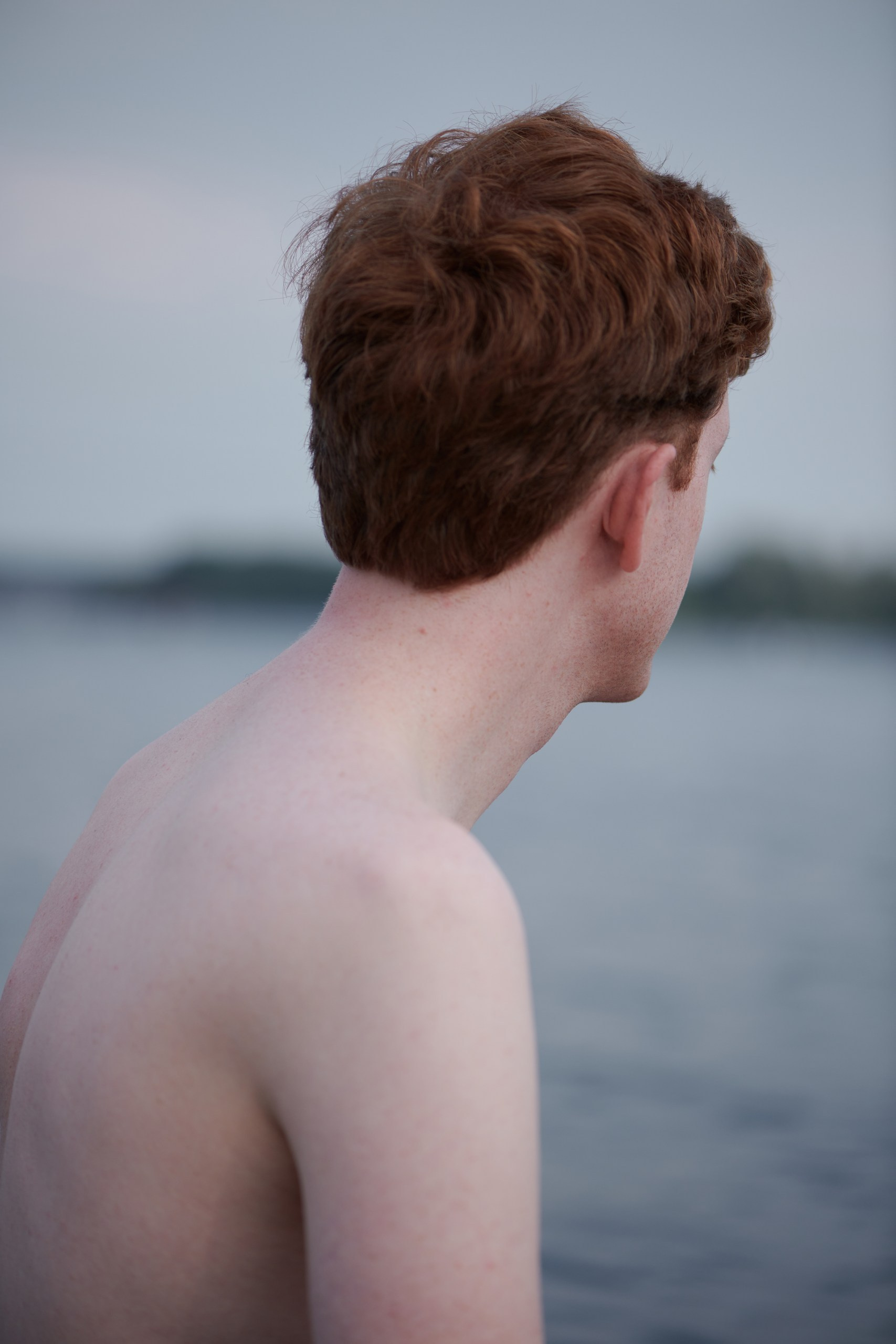 Female non-Dutch Portrait photographer, photoshoot of young man in Amsterdam for Penguin Books Publishing
