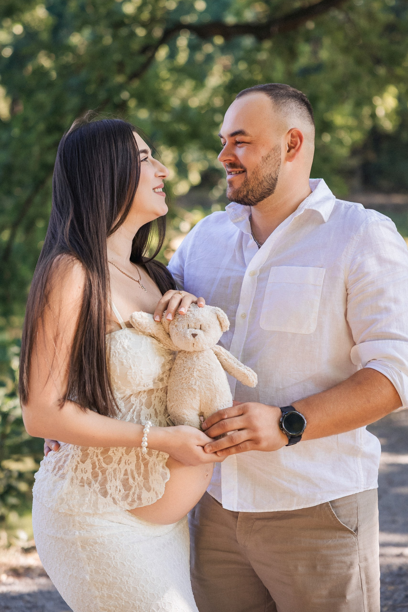 Těhotenské focení. Rodinná, těhotenská, newborn fotografka v Písku Oxana Telupilova