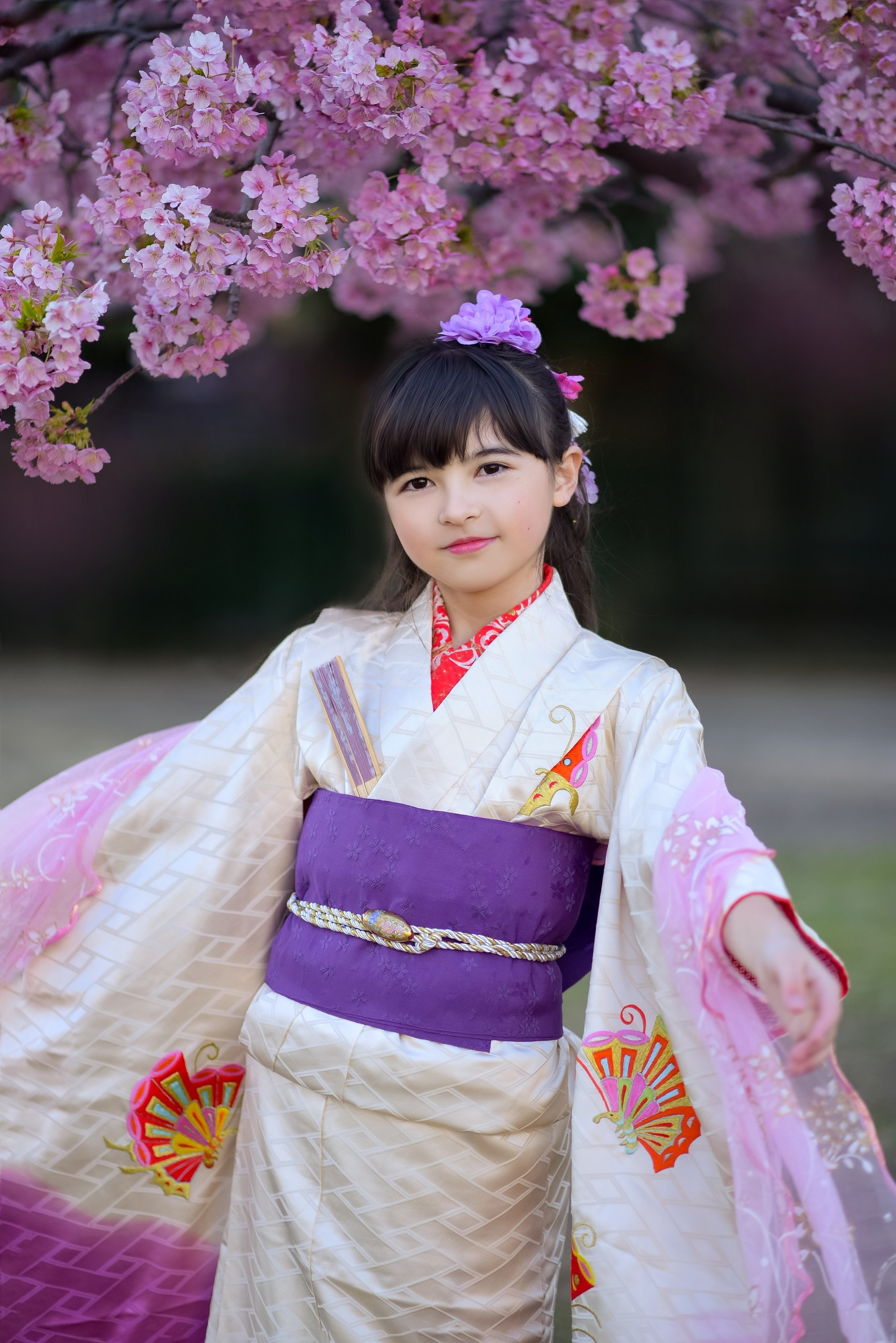 Rental kimono. Photographer in Tokyo, Japan