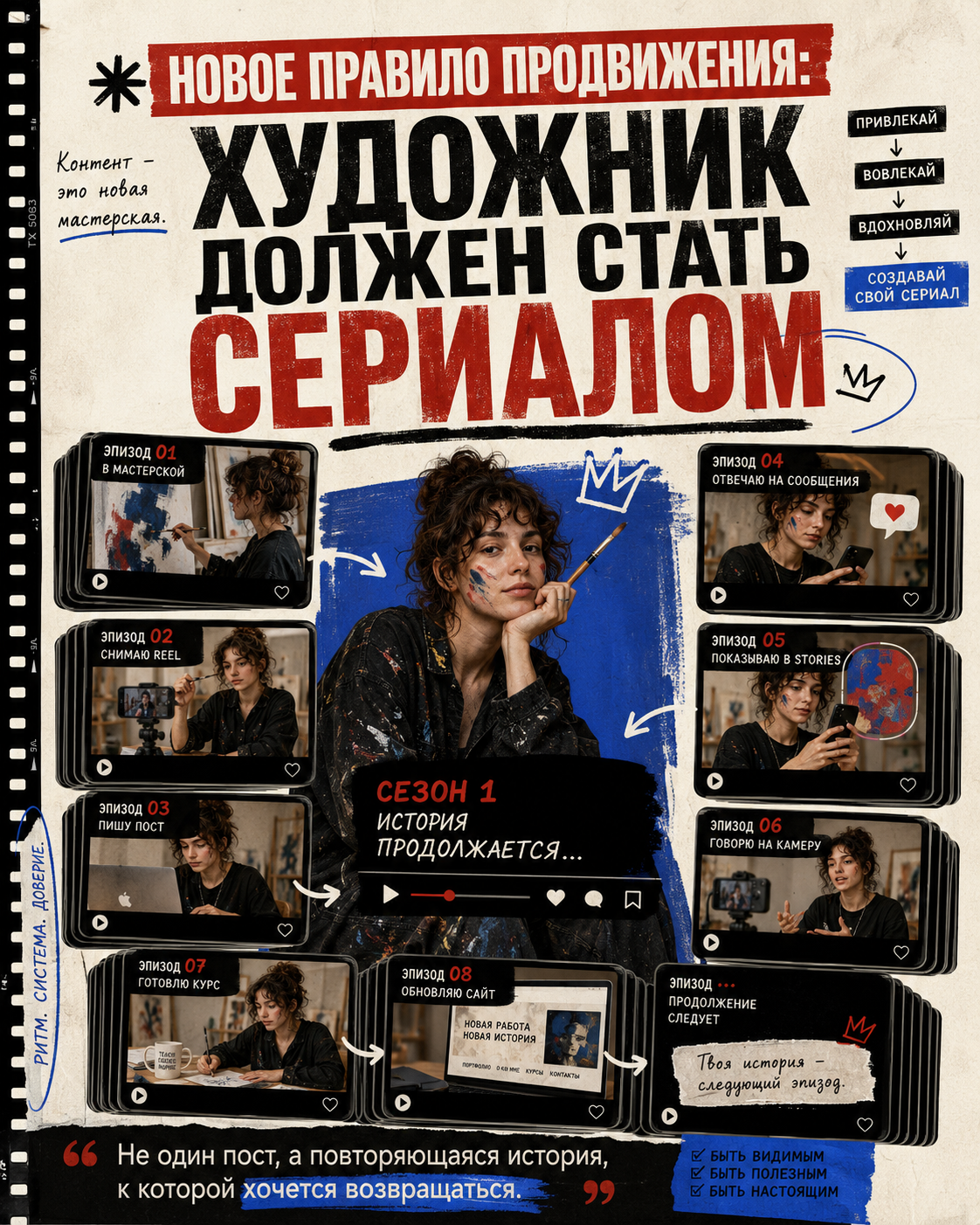 Как художнику продвигаться в соц сетях в 2026 