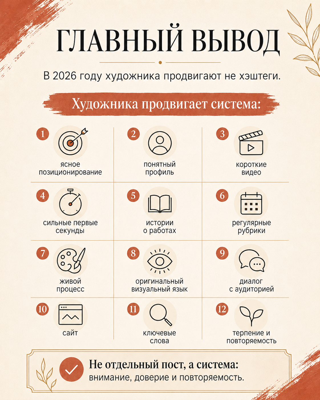 Как художнику продвигаться в соц сетях в 2026 