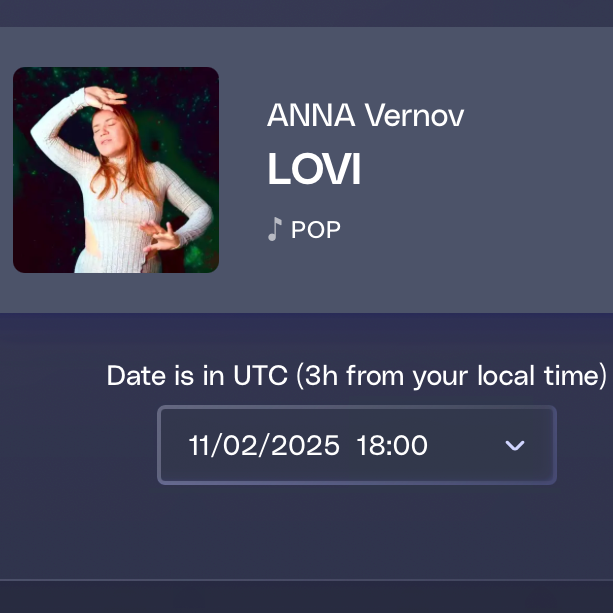 NFT shop. Vernov Production & AKKA Music in association CASIdAF & BRUCEF