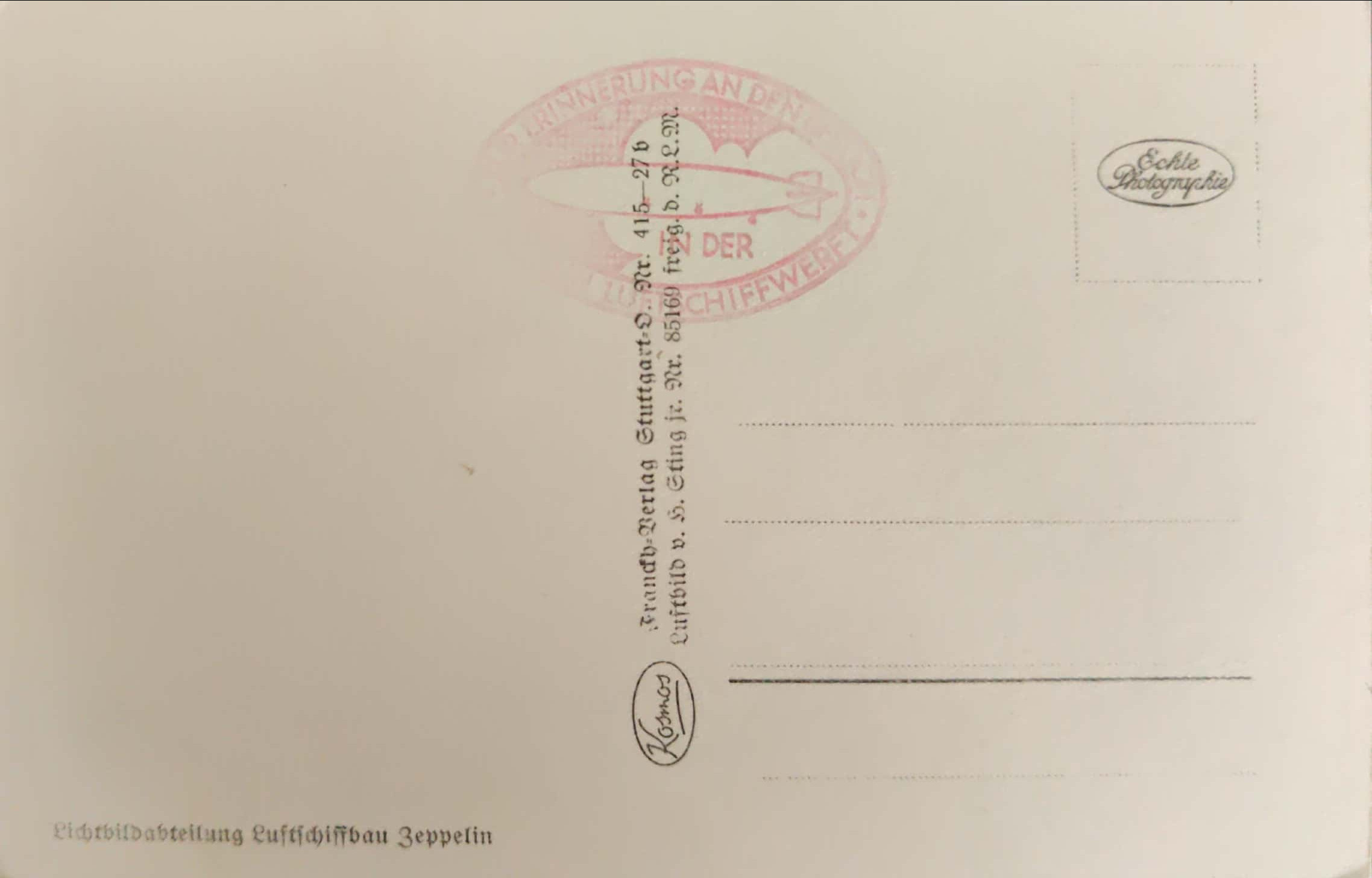 Старинная открытка: дирижабль «Граф Цеппелин» и авиационная история. Фотограф, коллекционер винтажных открыток и создатель историй на пересечении прошлого и личного. Ирина Дайнакова