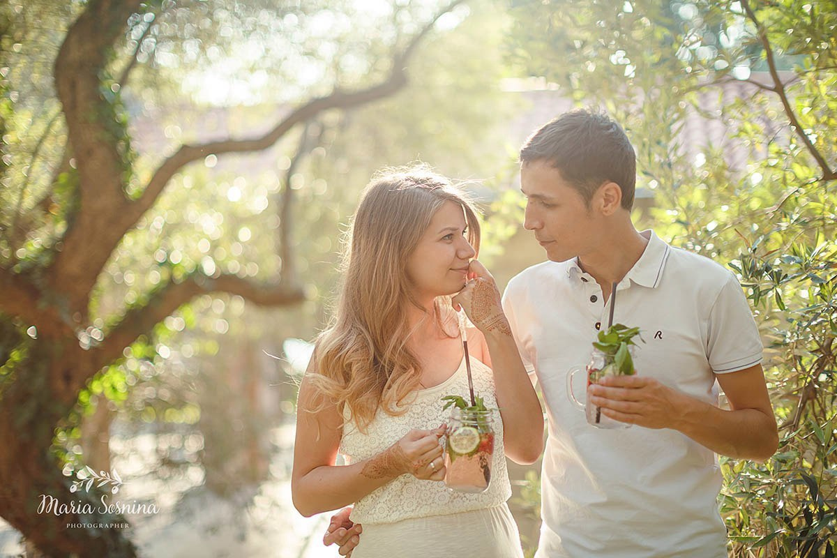 Olive forest in Milocer Montenegro
