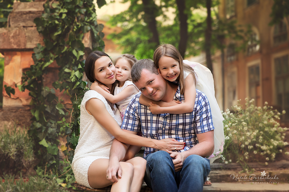 Вибрати пакет «Сімейна фотосесія». Дитячий, сімейний, а також newborn фотограф і викладач у Києві Наталія