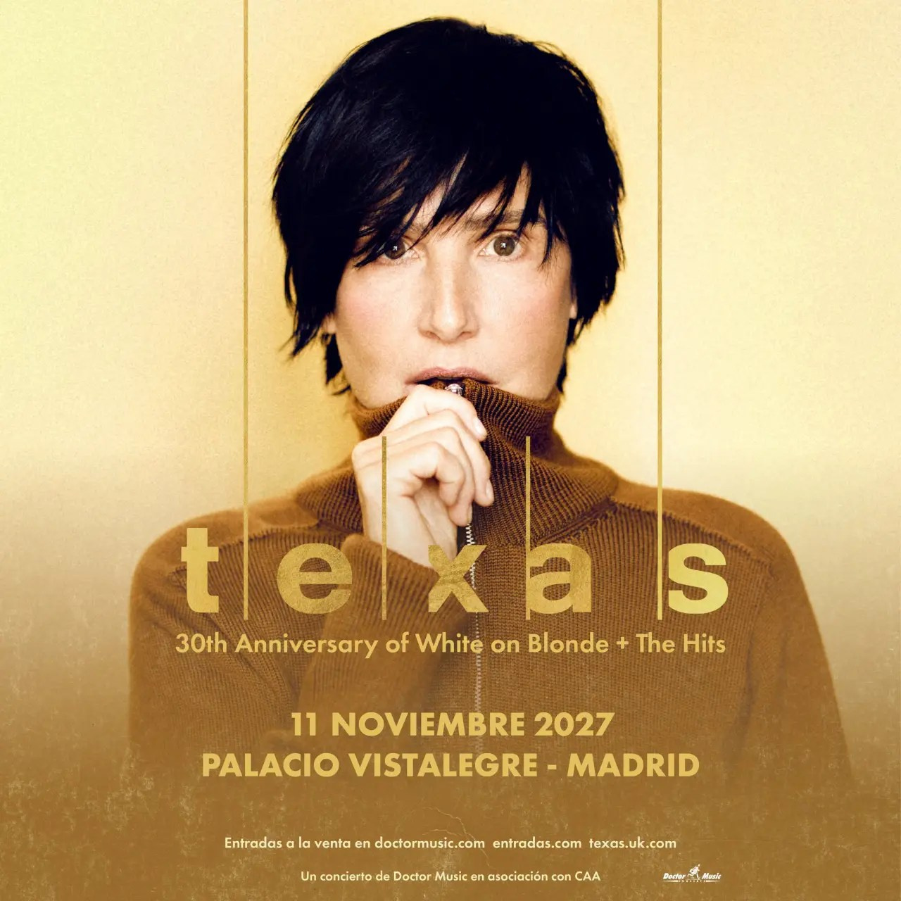 Texas actuará en Madrid en 2027 con su gira por el 30.º aniversario de White on Blonde | FOTKAI