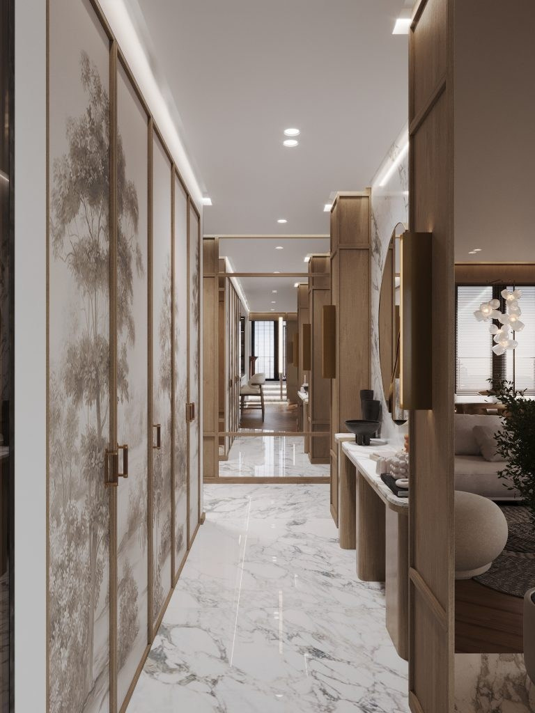 APARTMENT WITH A TERRACE IN MINSK. Interior Design & 3D Rendering | Alena Bulataya Design Buro