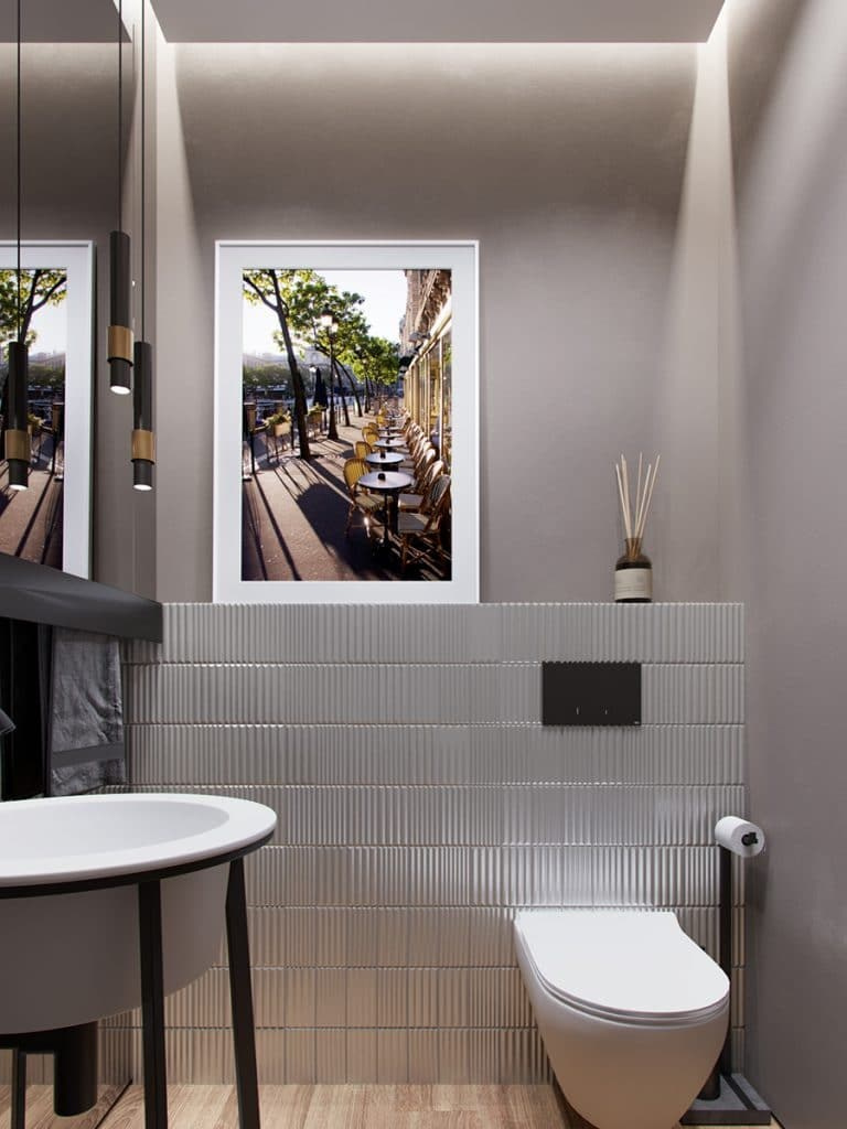 A WEEKEND HOME FOR THE FAMILY. Interior Design & 3D Rendering | Alena Bulataya Design Buro