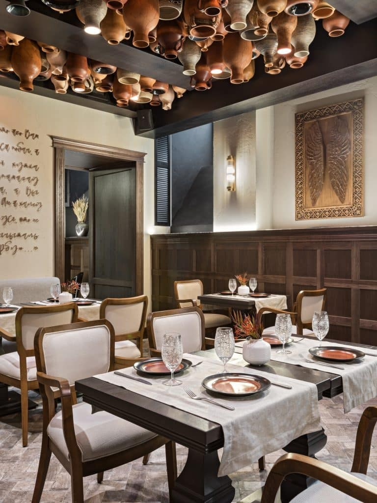 BULBASHY RESTAURANT. Interior Design & 3D Rendering | Alena Bulataya Design Buro