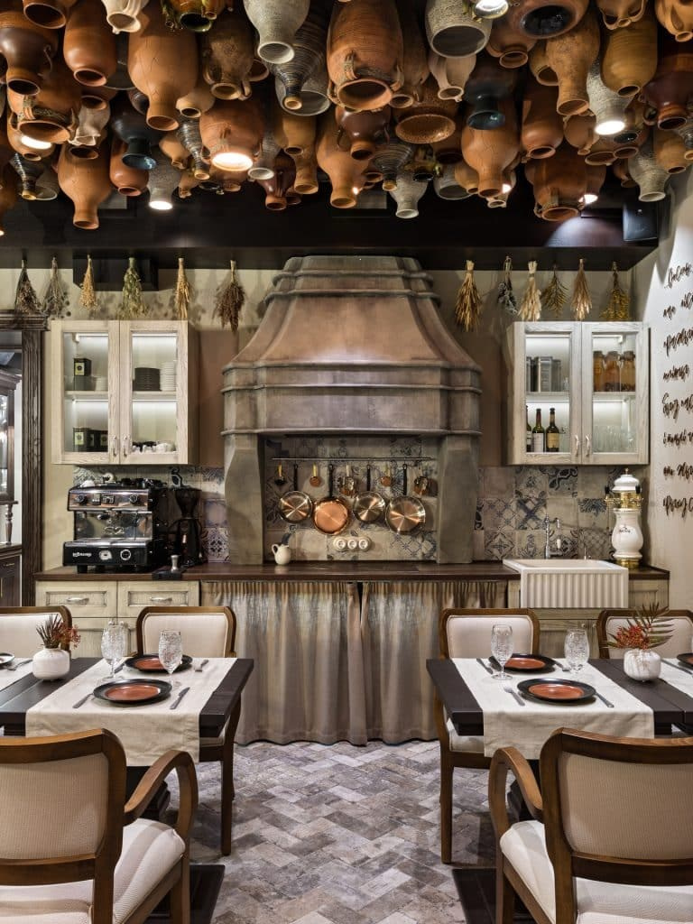 BULBASHY RESTAURANT. Interior Design & 3D Rendering | Alena Bulataya Design Buro