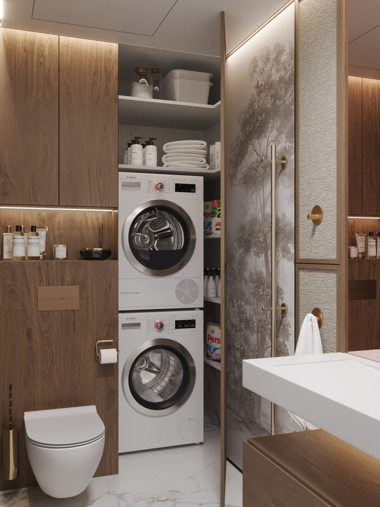 APARTMENT WITH A TERRACE IN MINSK. Interior Design & 3D Rendering | Alena Bulataya Design Buro