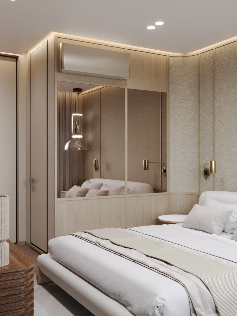 APARTMENT WITH A TERRACE IN MINSK. Interior Design & 3D Rendering | Alena Bulataya Design Buro