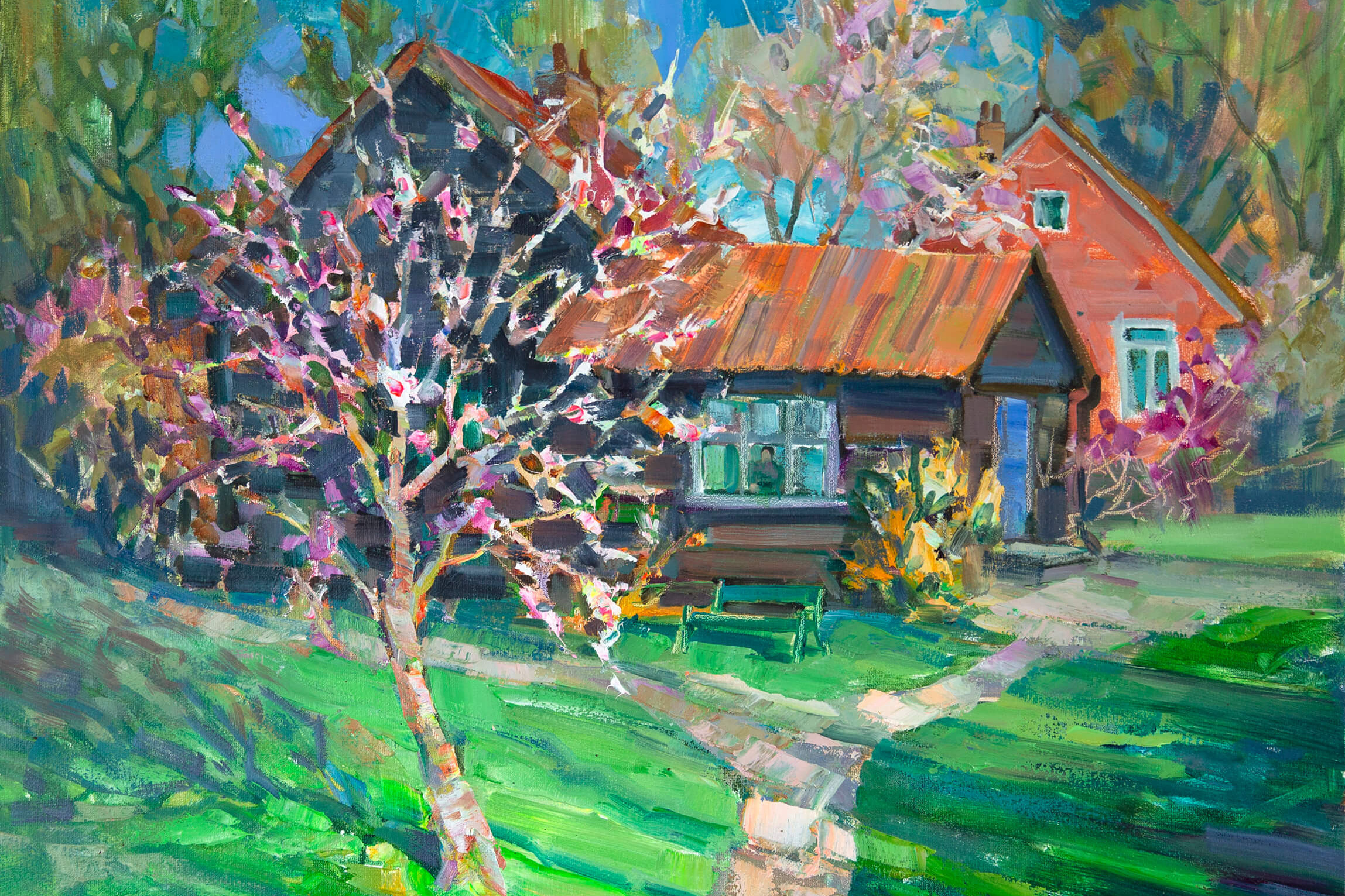 Countryside. Andriy Nekrasov artist
