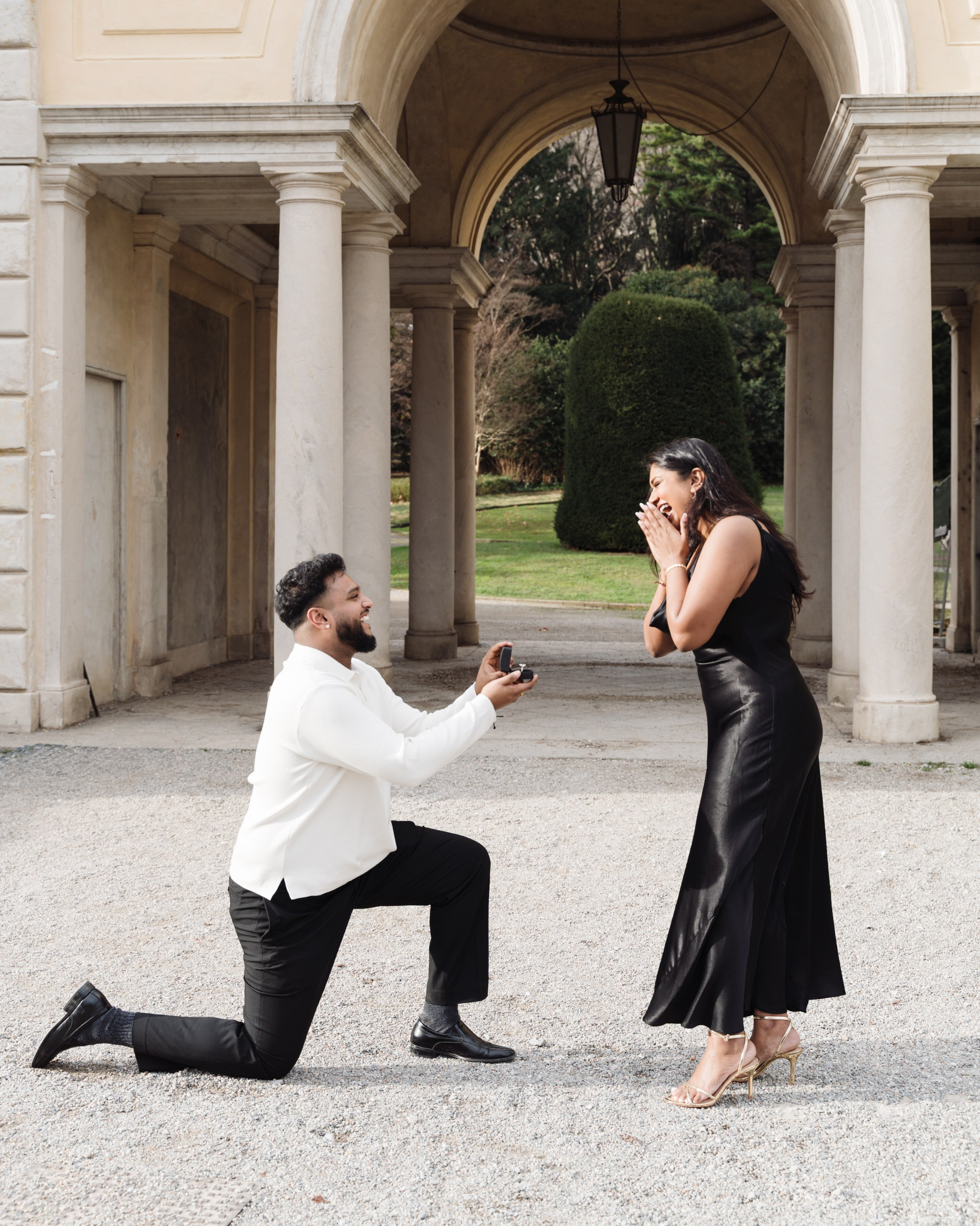 Lake Como Proposal Photographer | Surprise Proposals & Engagements