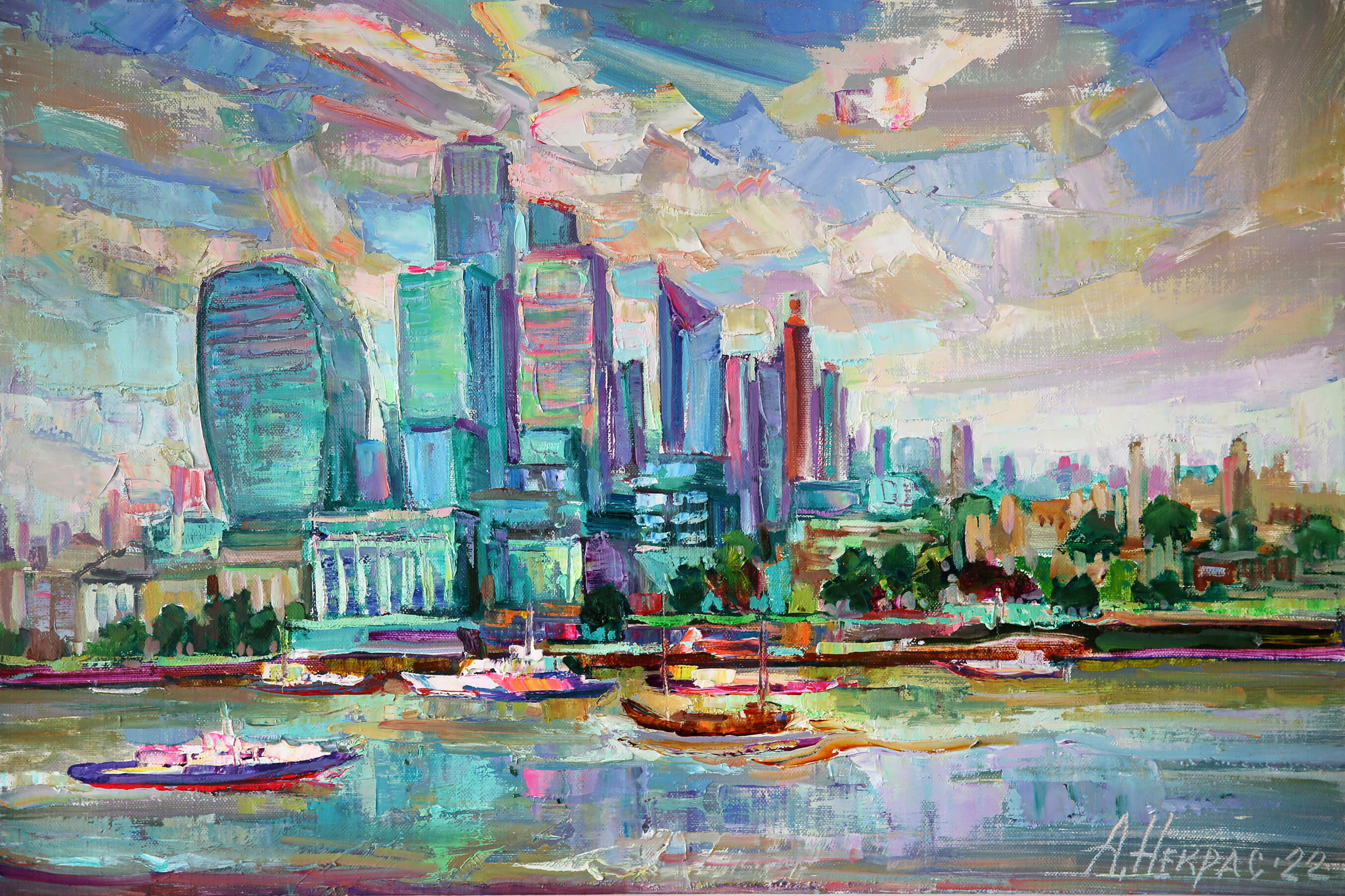 London. Andriy Nekrasov artist