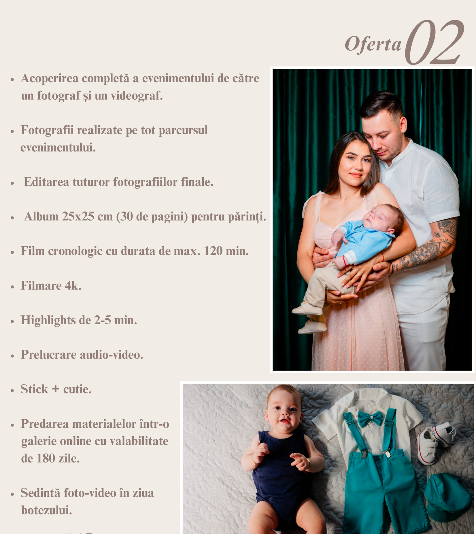 Servicii. Bordeiionutfotograf