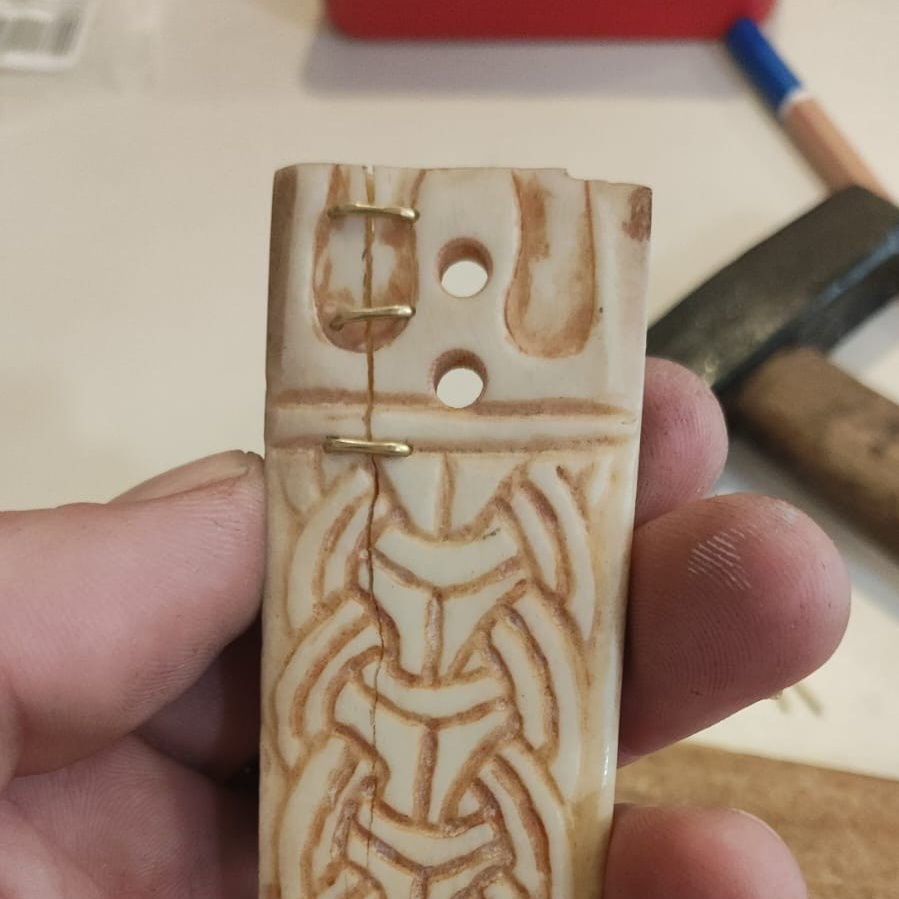 Двухсторонний нож. מועדון השחזור ההיסטורי “נורטמן”