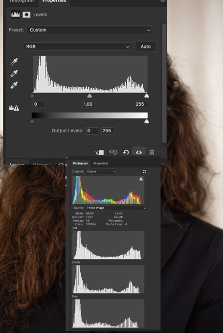 Retouching Training/Headshot Retouching Algorithm. AI Photo Retoucher and Image Restorer Zhanna Ognivo