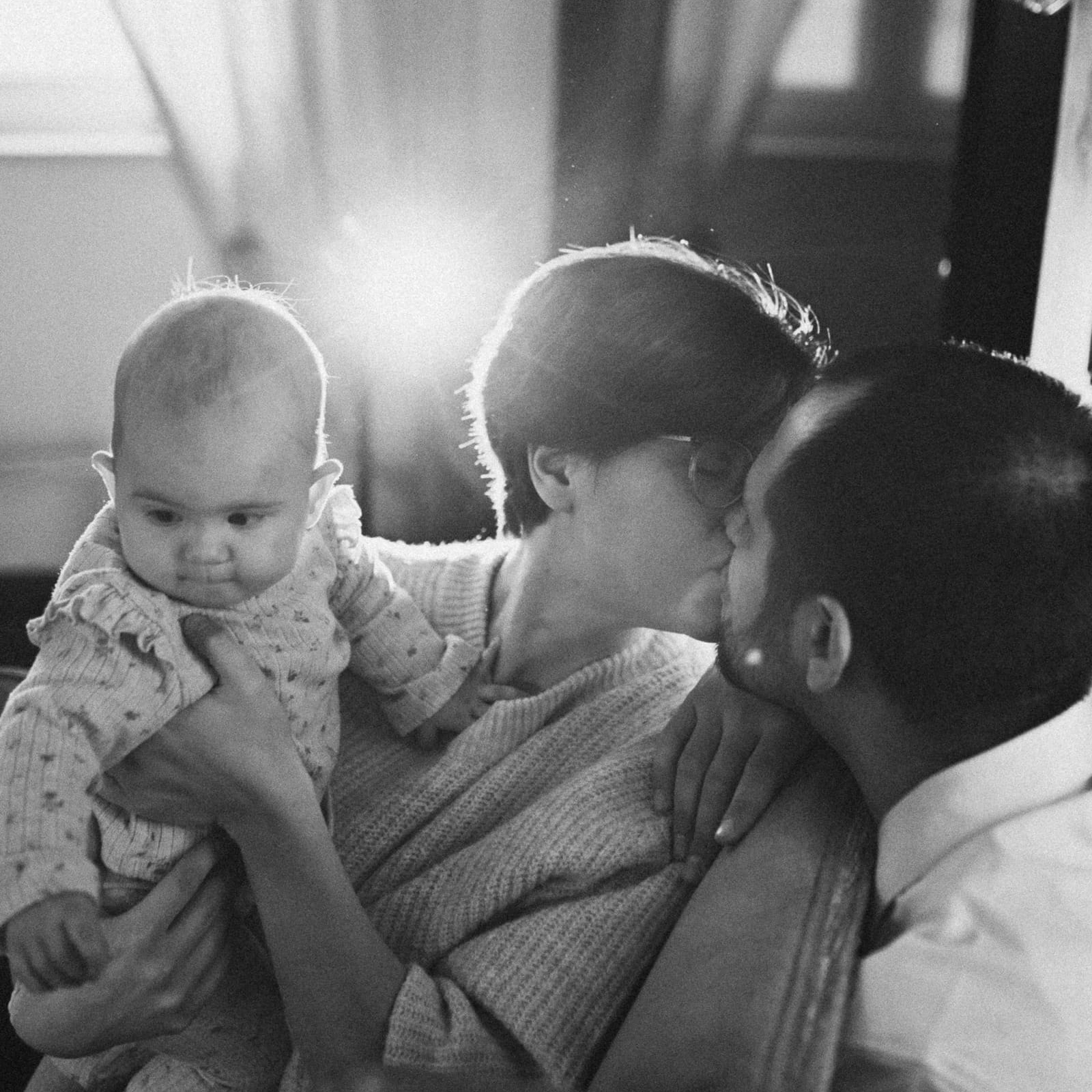 Familien Fotoshooting zuhause