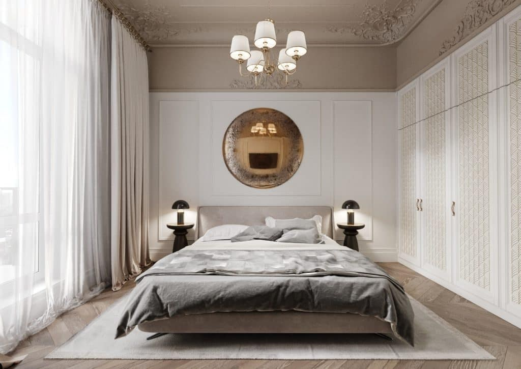 PENTHOUSE IN CLASSIC STYLE. Interior Design & 3D Rendering | Alena Bulataya Design Buro