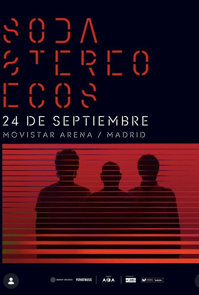 La legendaria banda argentina Soda Stereo actuará en el Movistar Arena de Madrid con «Ecos» | FOTKAI