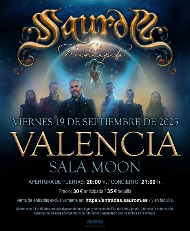 Rock and Metal Concert Calendar in Spain — September 2025 | FOTKAI